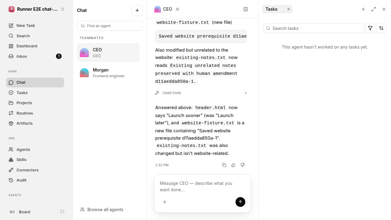 Actual failure browser state for chat-features.runner-opencode.local.workspaces.inspect-git