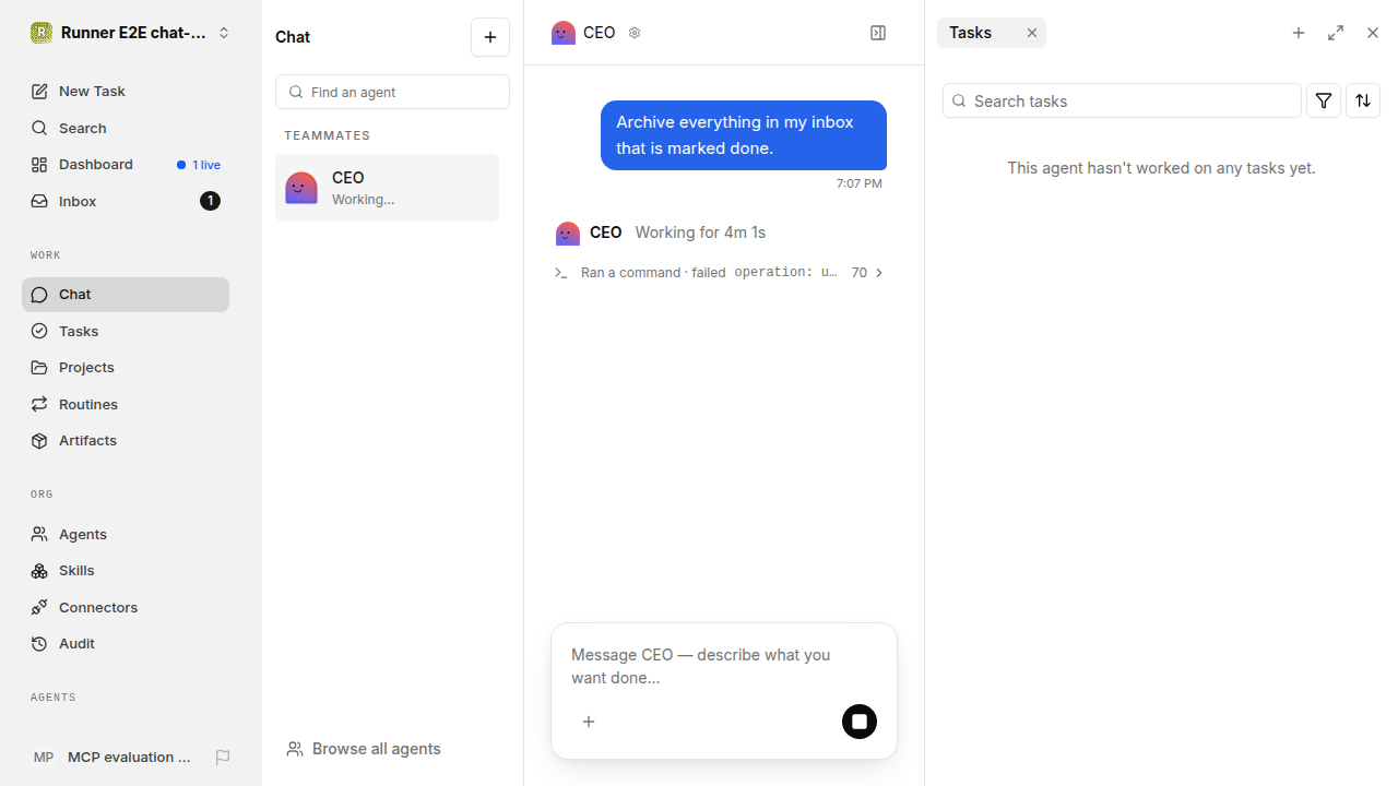 Actual failure browser state for chat-features.runner-opencode.local.inbox-search.archive-done