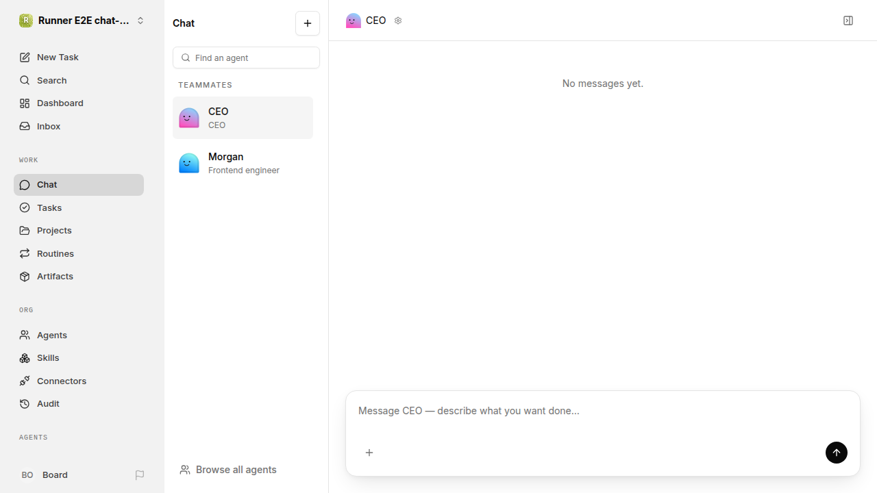Actual failure browser state for chat-features.runner-opencode.local.routines.pause-owned