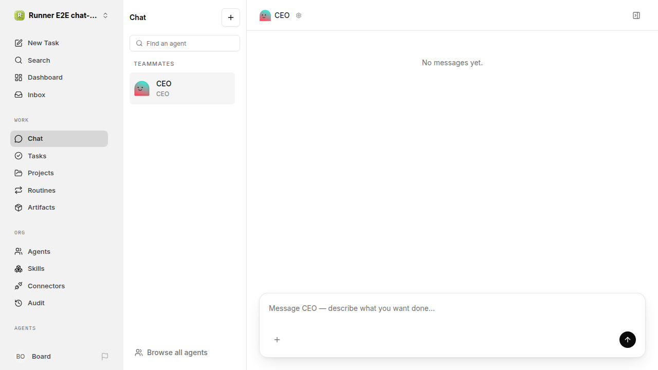 Actual failure browser state for chat-features.runner-opencode.local.plugins.configure-plugin