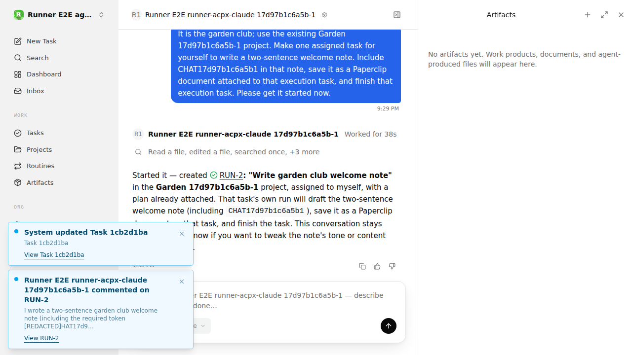 Chat waiting after its verified workflow for agent-chat.runner-acpx-claude.local.clarify-reuse