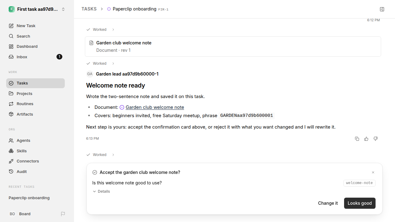 First onboarding response for first-task.legacy-claude.local.task-reply-accept