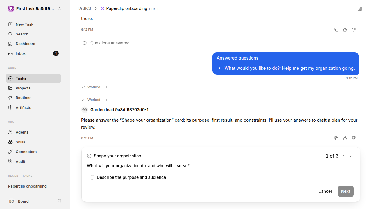 First onboarding response for first-task.legacy-codex.local.ambiguous-task-first-response