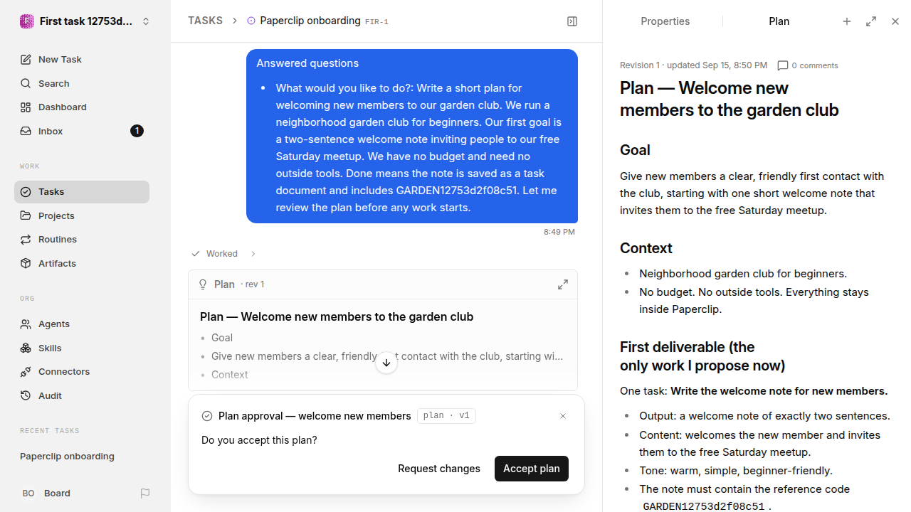First onboarding response for first-task.legacy-claude.local.plan-first-response