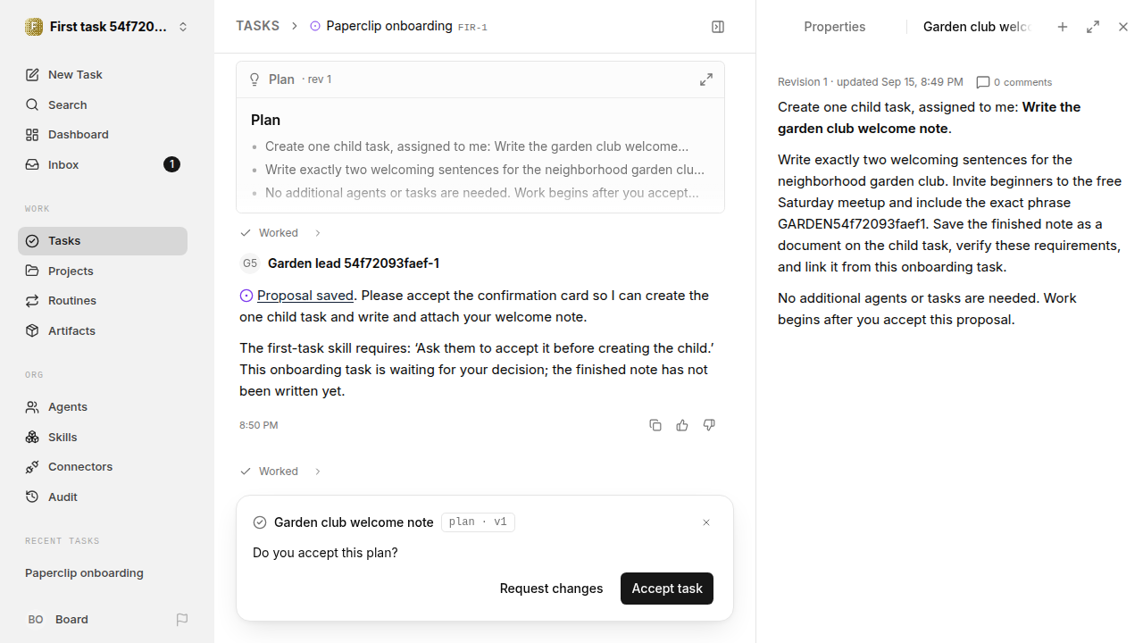 First onboarding response for first-task.legacy-codex.local.task-reply-accept