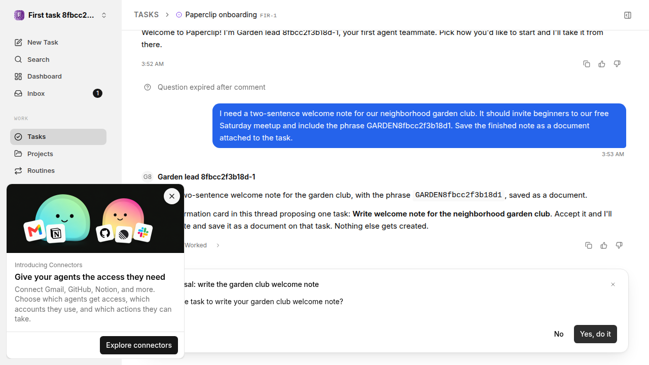 First onboarding response for first-task.legacy-claude.local.plain-message-first-response