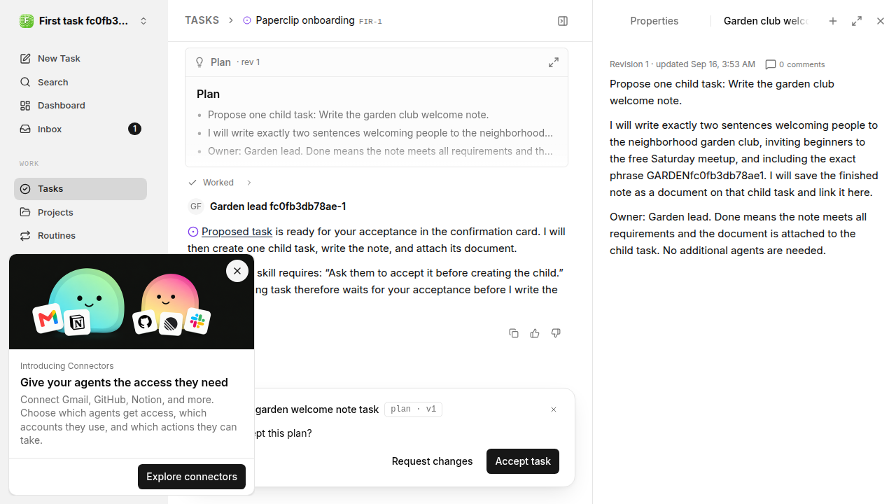 First onboarding response for first-task.legacy-codex.local.reject-no-execution