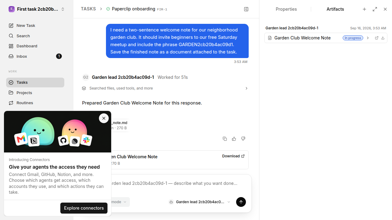 First onboarding response for first-task.runner-acpx-claude.local.plain-message-first-response