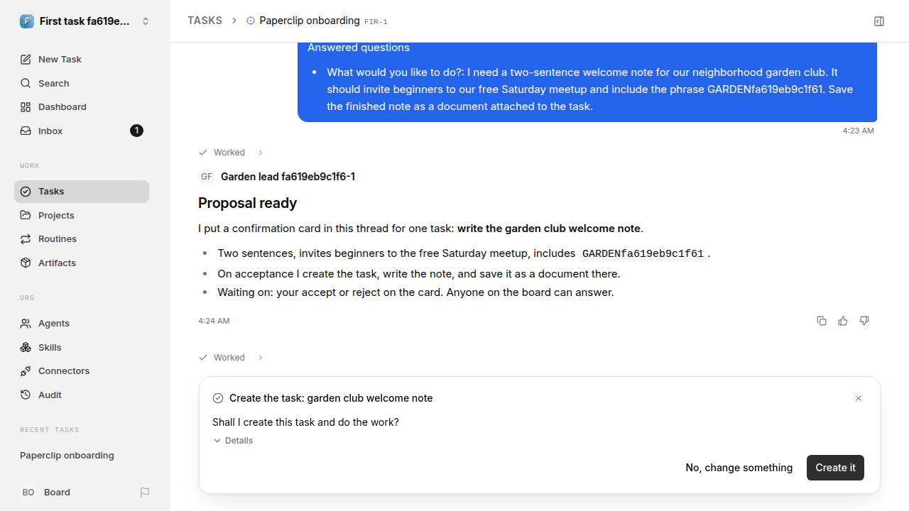 First onboarding response for first-task.legacy-claude.local.task-card-accept