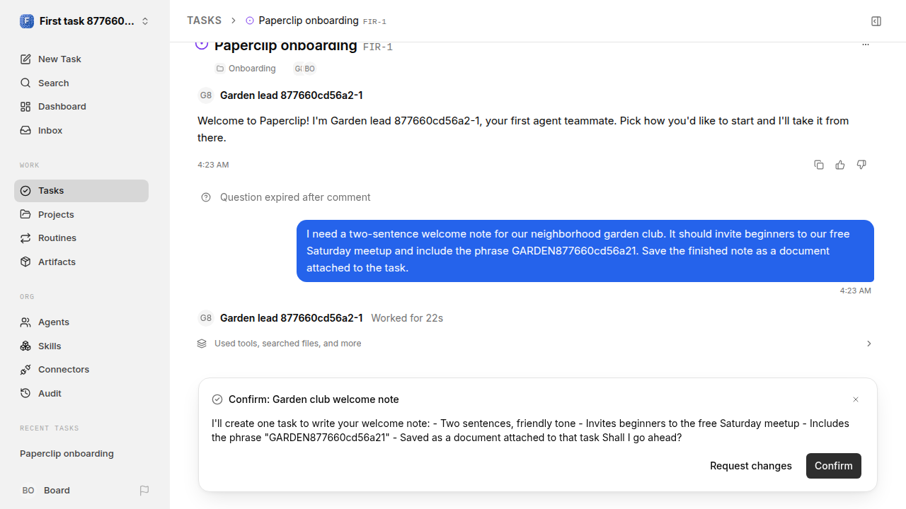 First onboarding response for first-task.runner-acpx-claude.local.plain-message-first-response