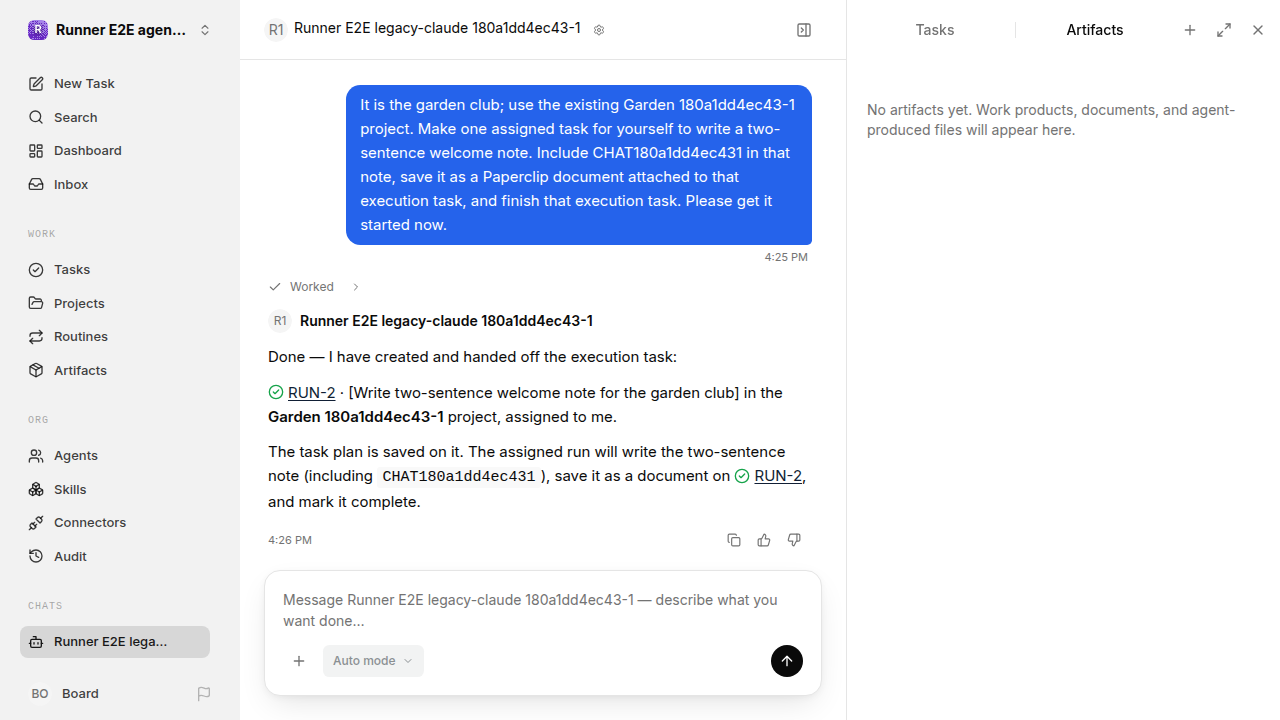 Chat waiting after its verified workflow for agent-chat.legacy-claude.local.clarify-reuse