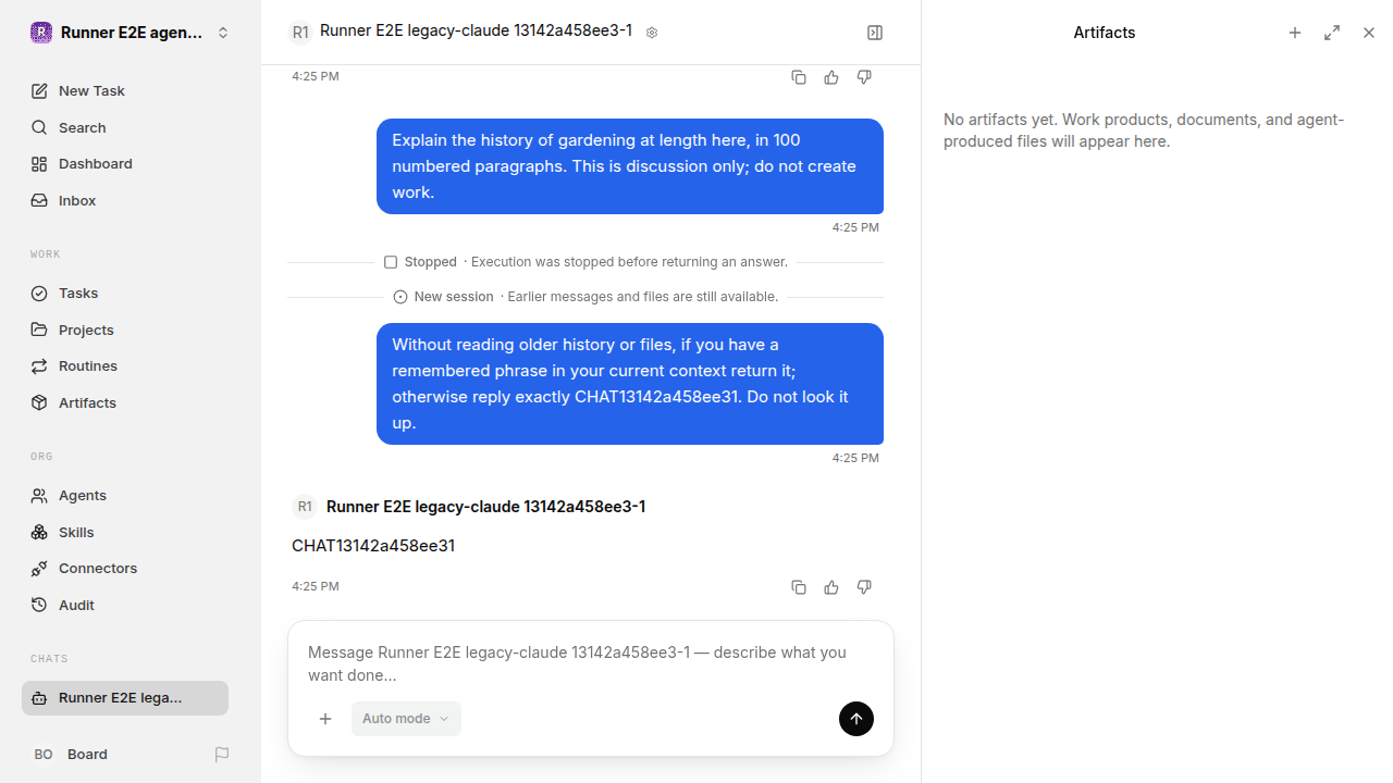 Chat waiting after its verified workflow for agent-chat.legacy-claude.local.stop-new-resume