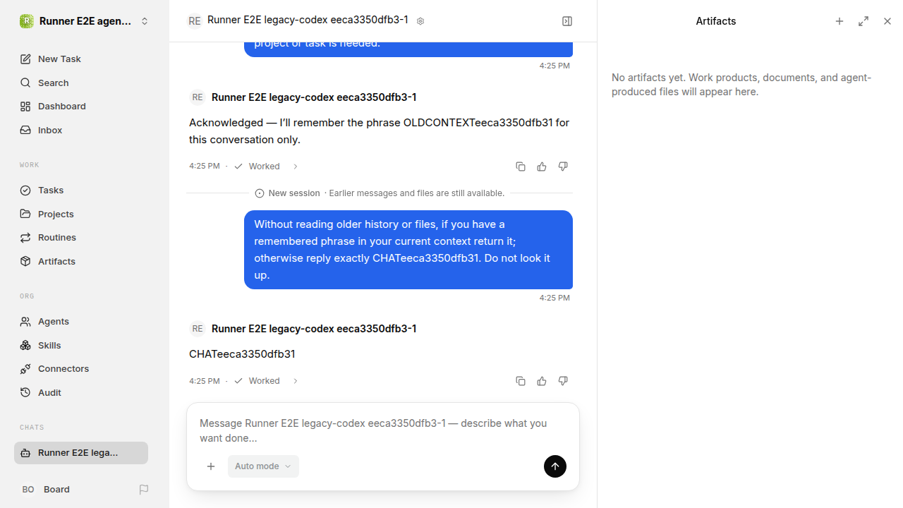 Chat waiting after its verified workflow for agent-chat.legacy-codex.local.new-session