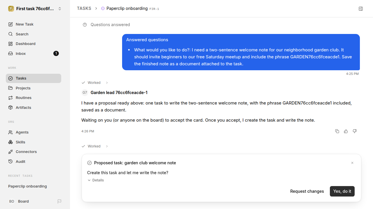 First onboarding response for first-task.legacy-claude.local.task-reply-accept