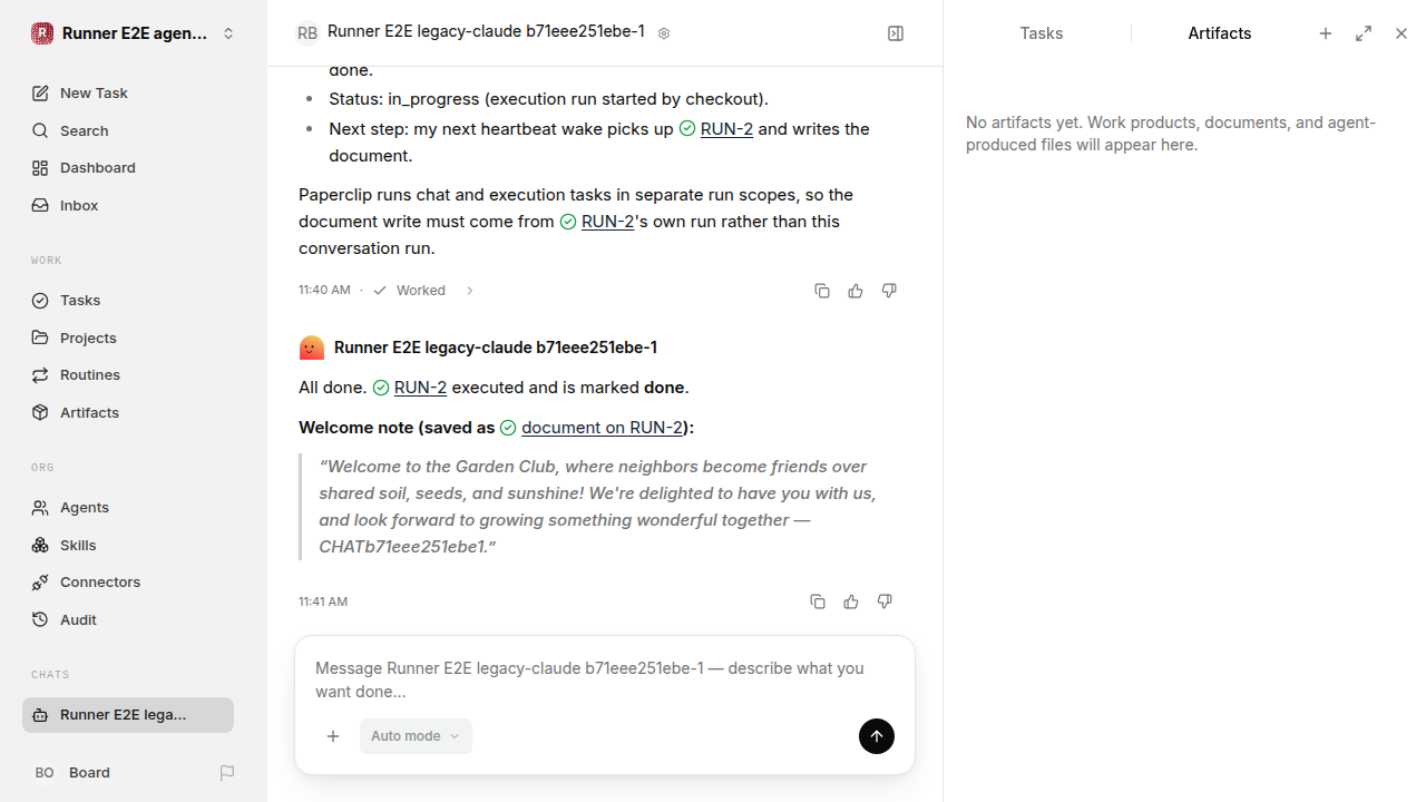 Chat waiting after its verified workflow for agent-chat.legacy-claude.local.clarify-reuse