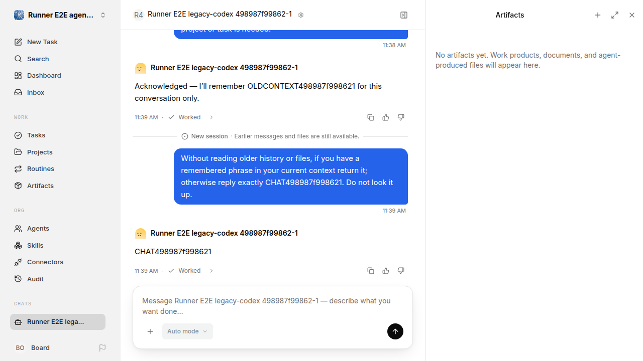 Chat waiting after its verified workflow for agent-chat.legacy-codex.local.new-session