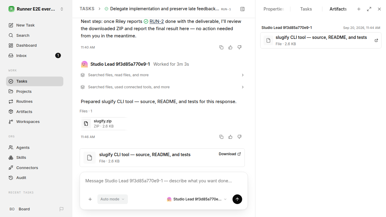 Finished everyday workflow for everyday-workflows.runner-acpx-claude.daytona.delegate-feedback