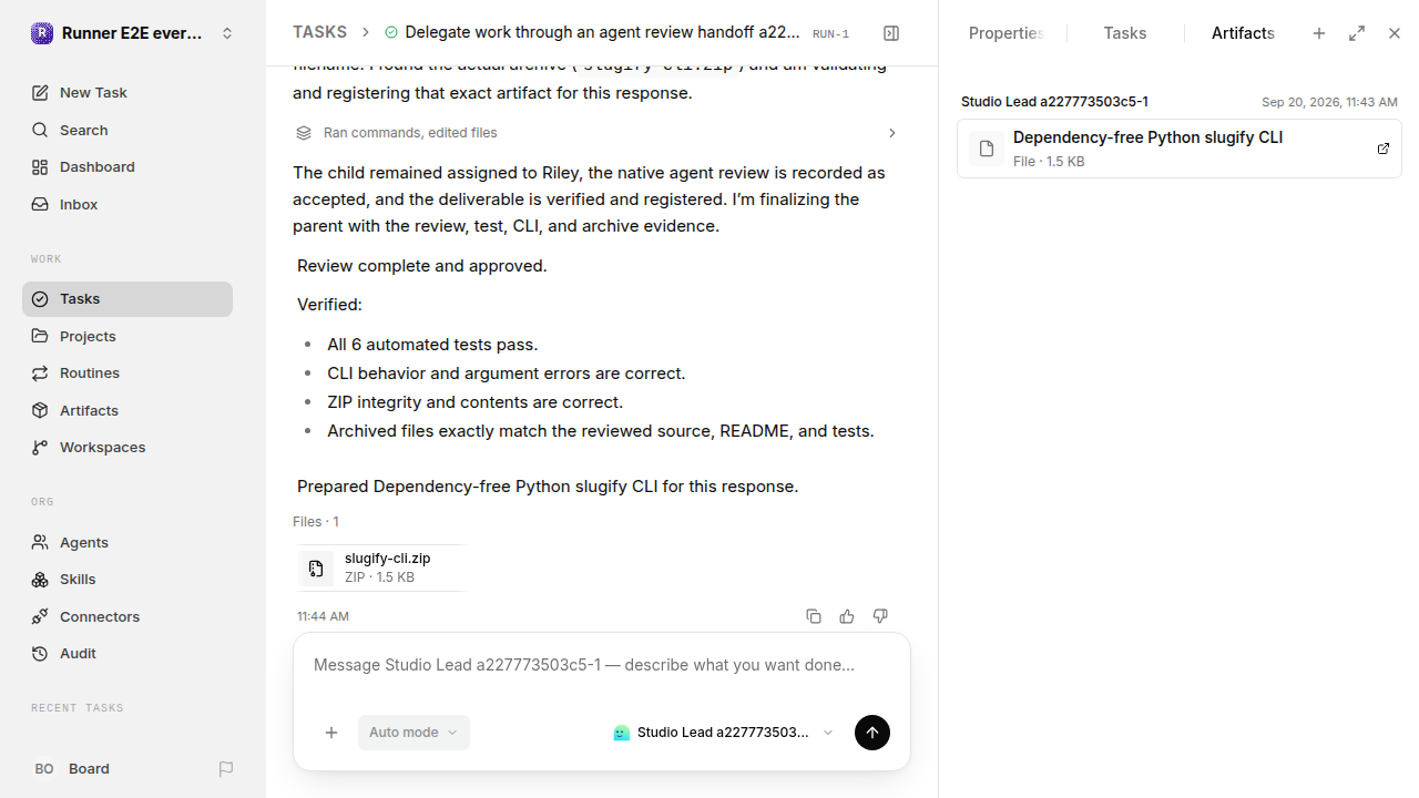 Finished everyday workflow for everyday-workflows.runner-codex.local.agent-review-handoff