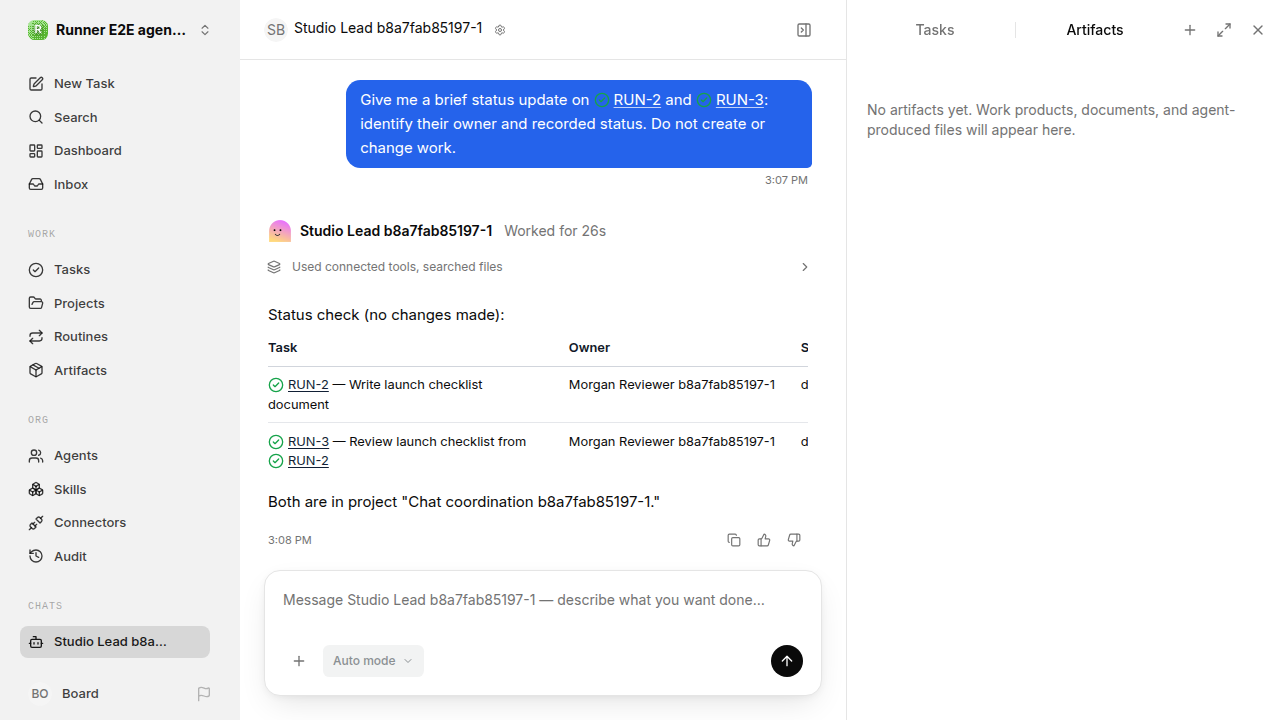 Chat waiting after its verified workflow for agent-chat-hardening.runner-acpx-claude.local.hire-delegate-reuse