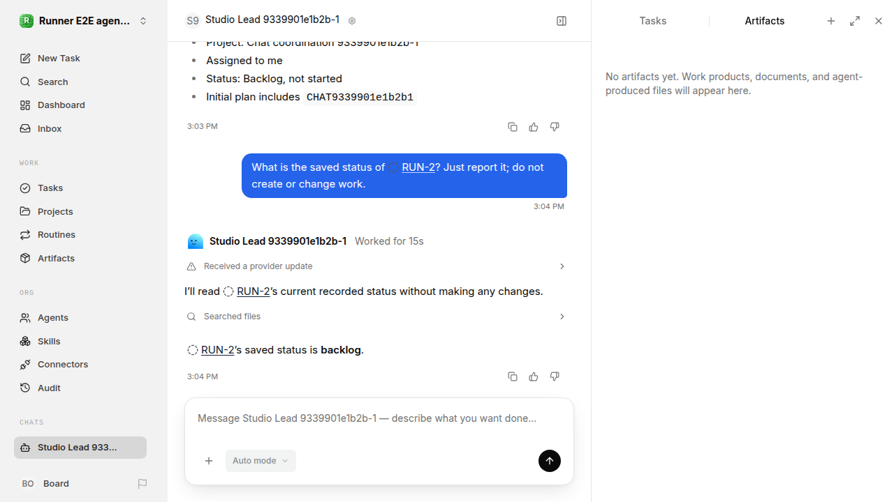 Chat waiting after its verified workflow for agent-chat-hardening.runner-codex.local.committed-send-retry