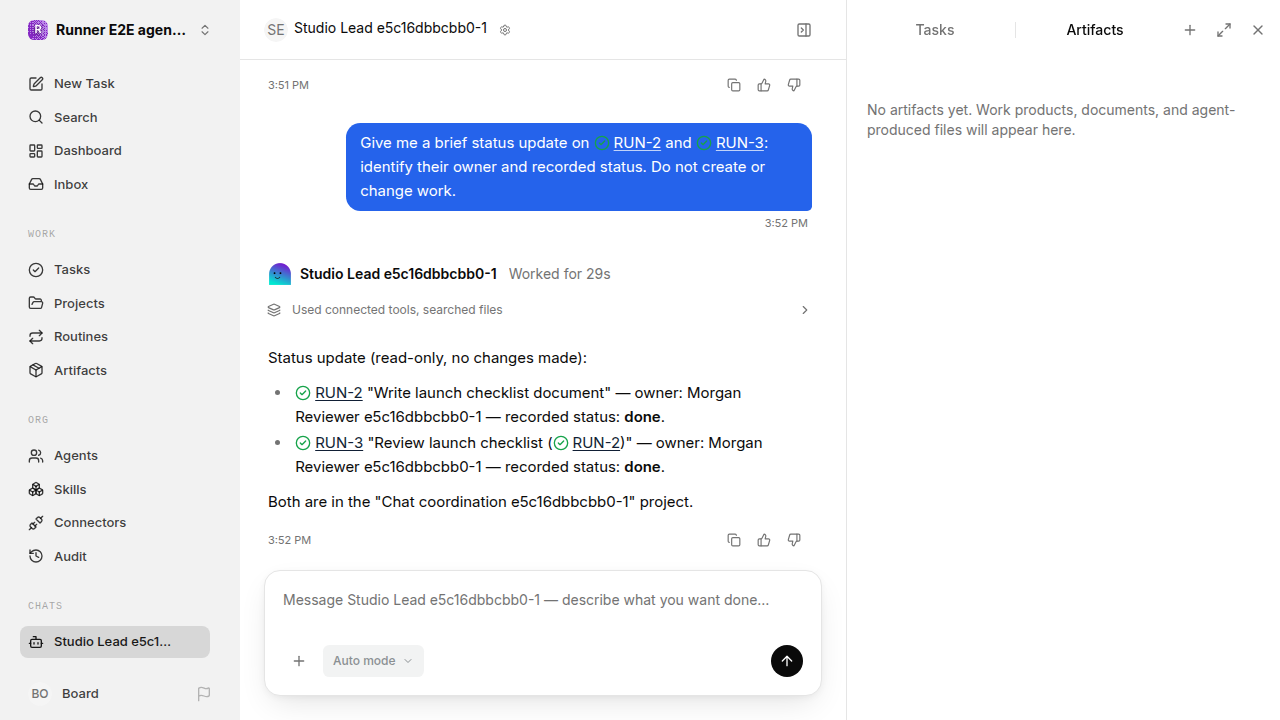 Chat waiting after its verified workflow for agent-chat-hardening.runner-acpx-claude.local.hire-delegate-reuse
