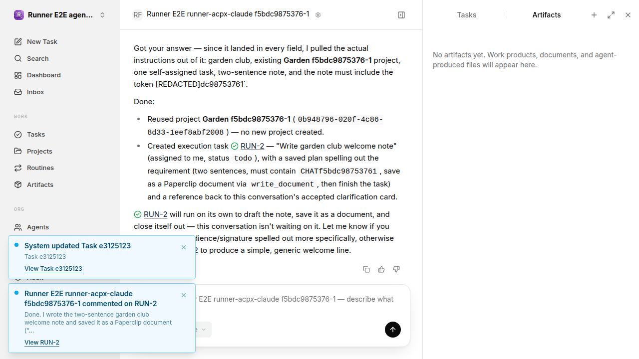 Chat waiting after its verified workflow for agent-chat.runner-acpx-claude.local.clarify-reuse