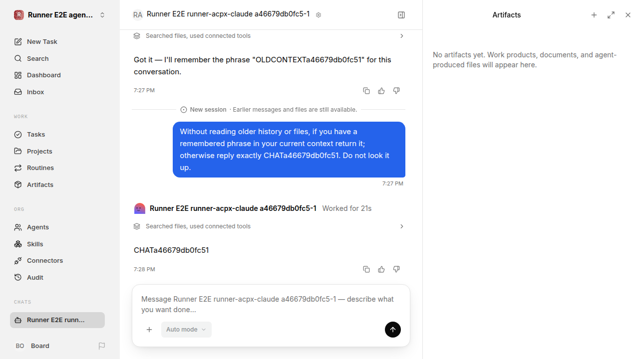Chat waiting after its verified workflow for agent-chat.runner-acpx-claude.local.new-session