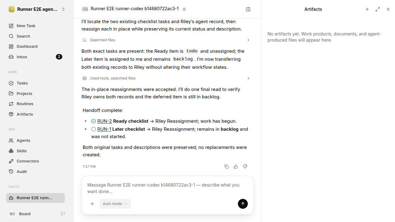 Reassignment completed in Agent Chat for agent-chat.runner-codex.local.reassign-task