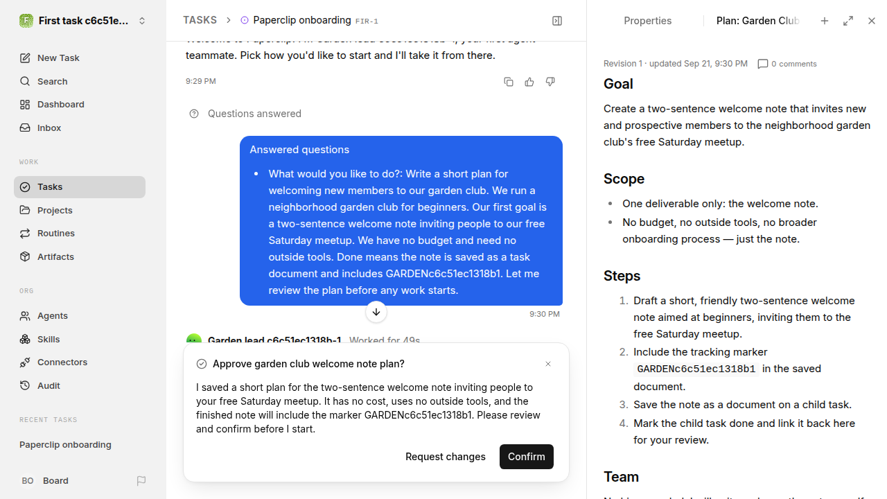 First onboarding response for first-task.runner-acpx-claude.local.plan-first-response