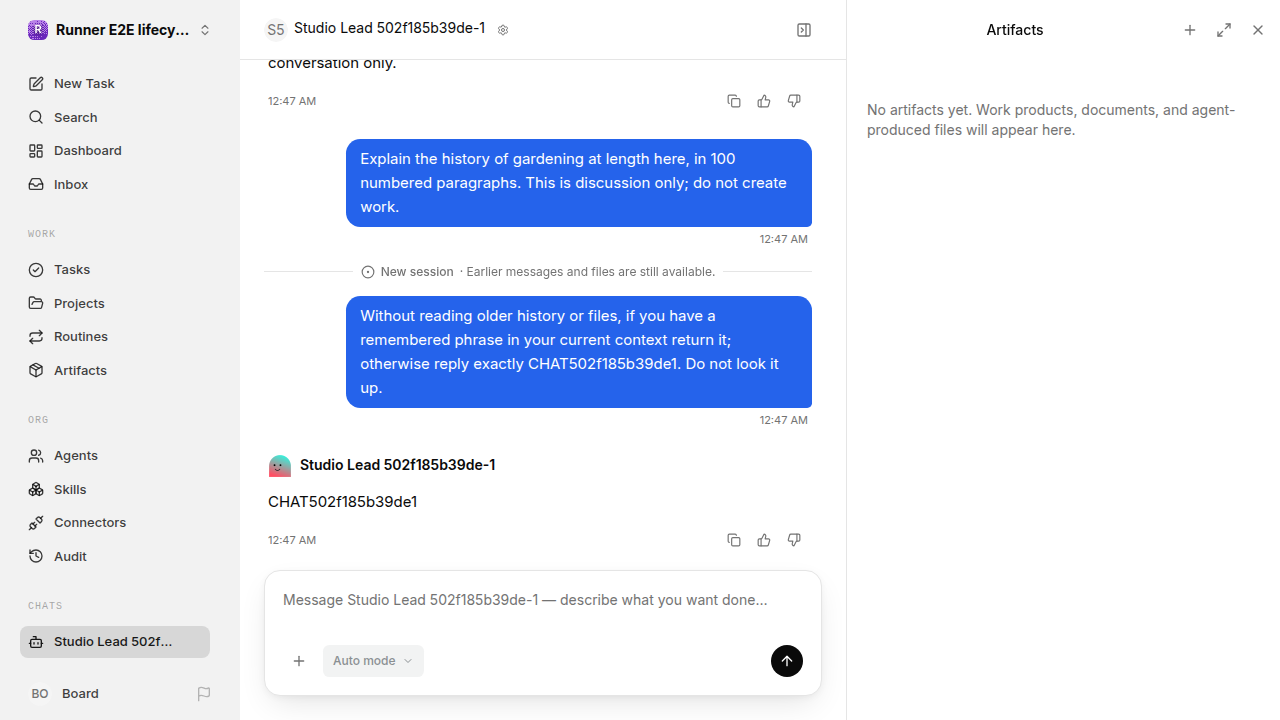 Chat waiting after its verified workflow for lifecycle-baseline.legacy-codex.local.stop-new-resume