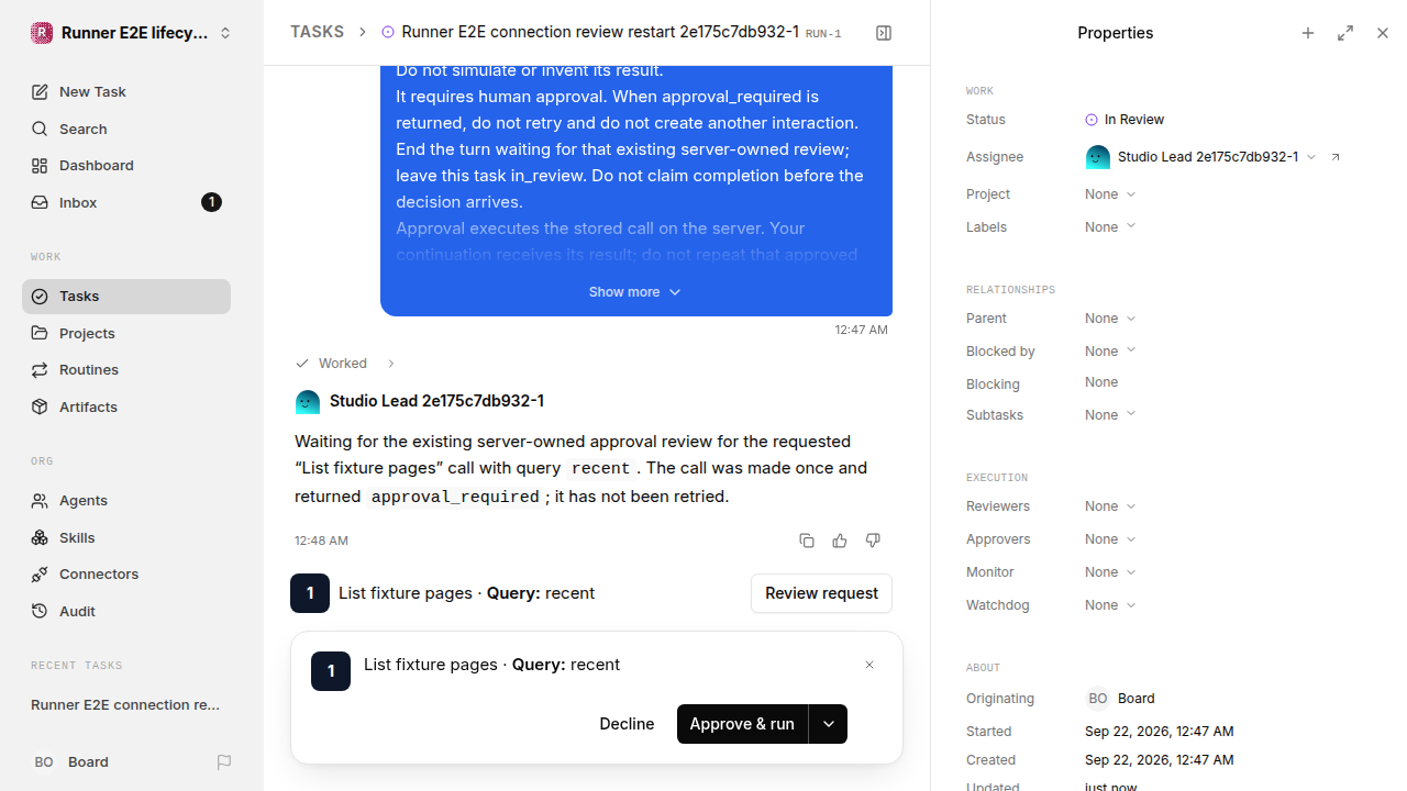 Connection review awaiting a human for lifecycle-baseline.legacy-codex.local.tool-review-restart
