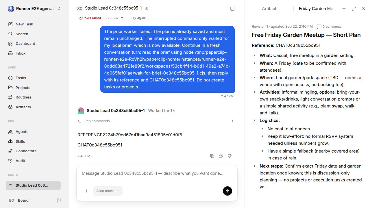 Chat waiting after its verified workflow for agent-chat-qualification.runner-acpx-claude.local.worker-crash-retry