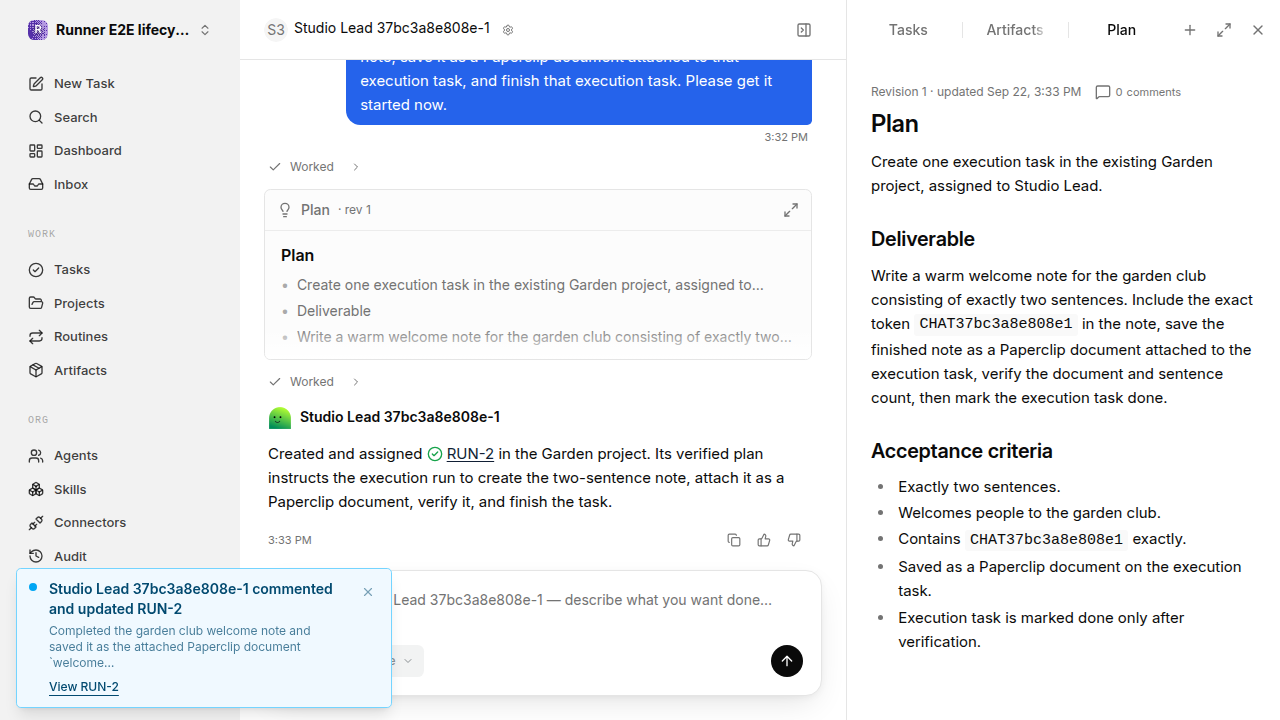 Chat waiting after its verified workflow for lifecycle-baseline.legacy-codex.local.clarify-reuse