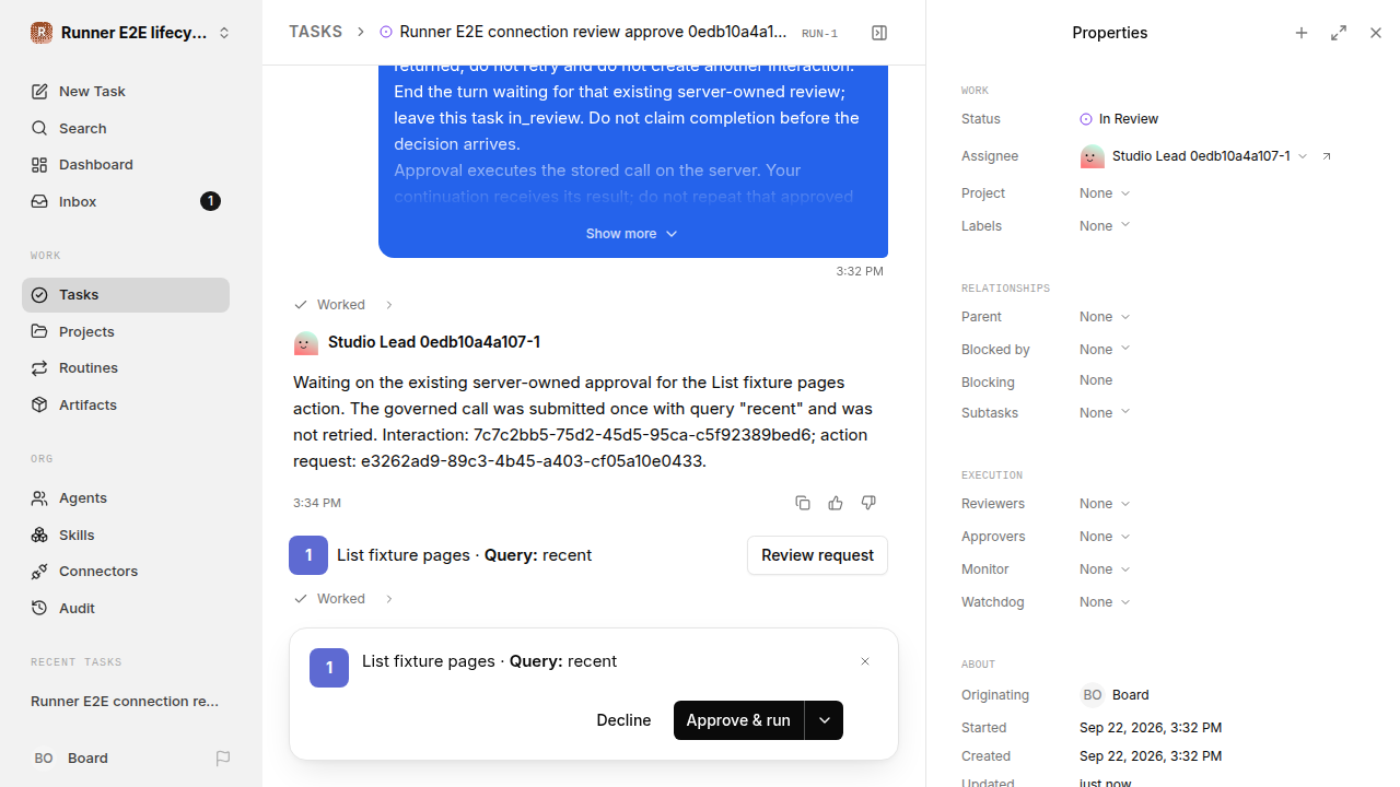 Connection review awaiting a human for lifecycle-baseline.legacy-codex.local.tool-review-approve