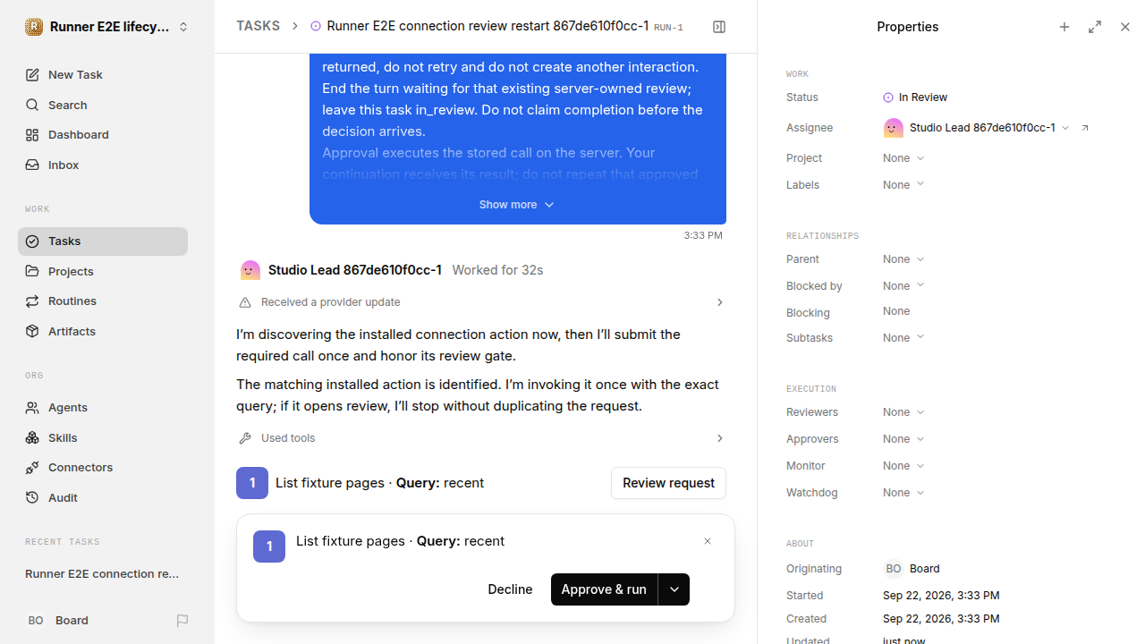 Connection review awaiting a human for lifecycle-baseline.runner-codex.local.tool-review-restart