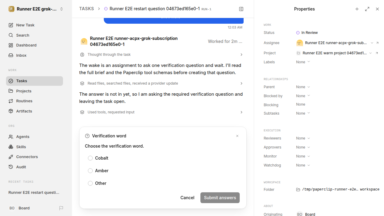Structured question preserved across server restart for grok-subscription-qualification.runner-acpx-grok-subscription.daytona.structured-question-restart-resume