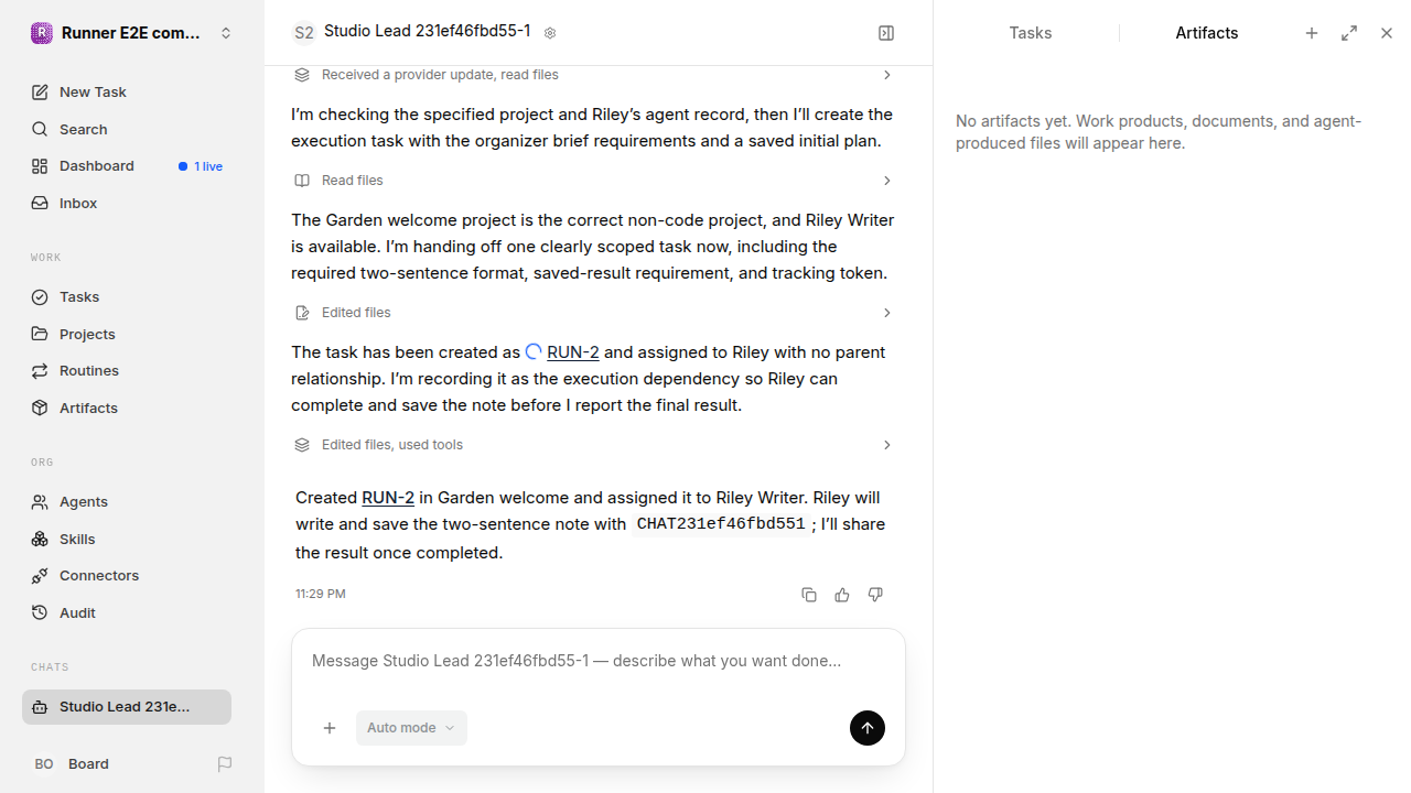 Chat is idle while Riley waits for the brief for completion-updates.runner-codex.local.handoff-completion-idle