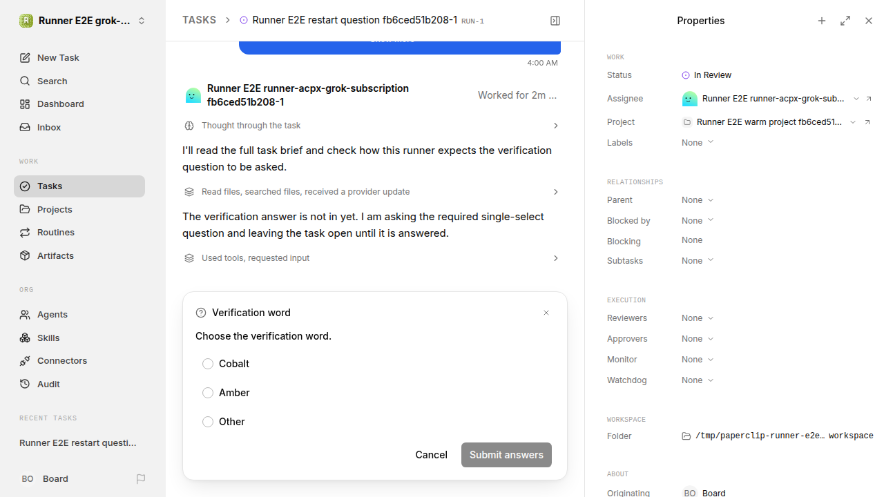 Structured question preserved across server restart for grok-subscription-qualification.runner-acpx-grok-subscription.daytona.structured-question-restart-resume