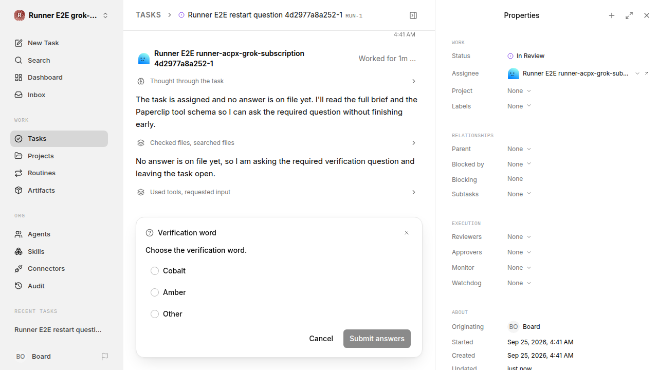 Structured question preserved across server restart for grok-subscription-qualification.runner-acpx-grok-subscription.local.structured-question-restart-resume
