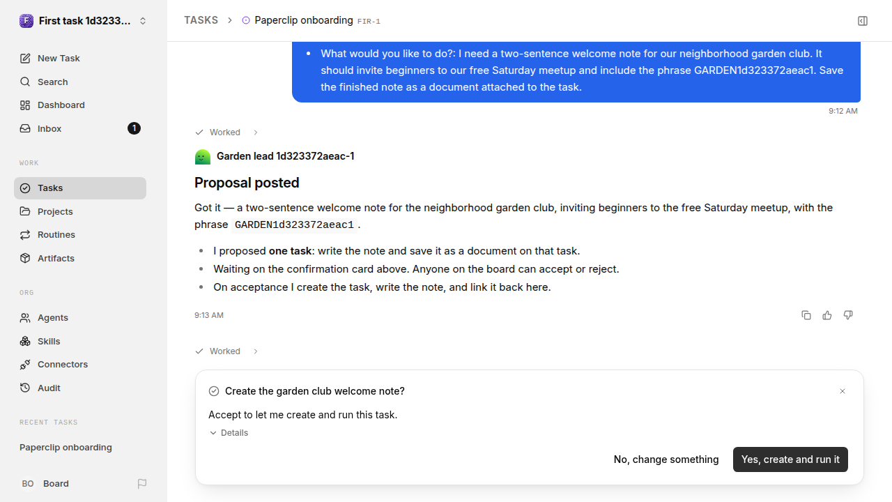 First onboarding response for first-task.legacy-claude.local.clear-task-first-response