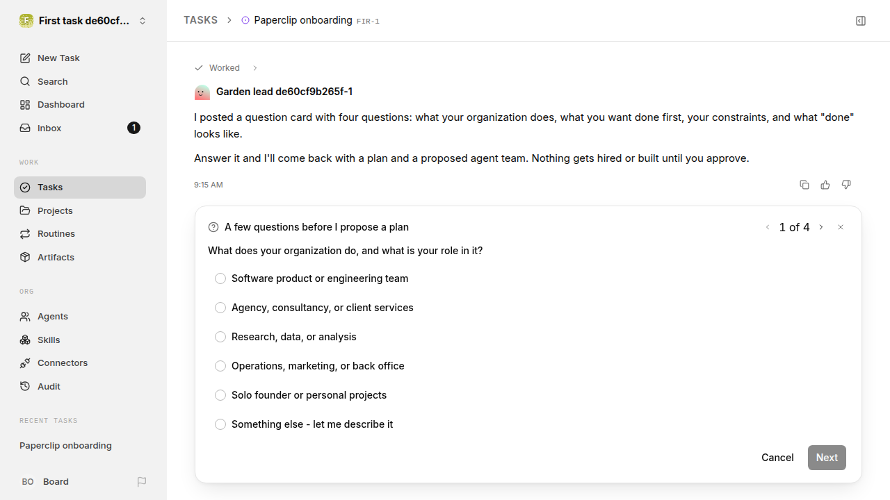 First onboarding response for first-task.legacy-claude.local.interview-plan-accept