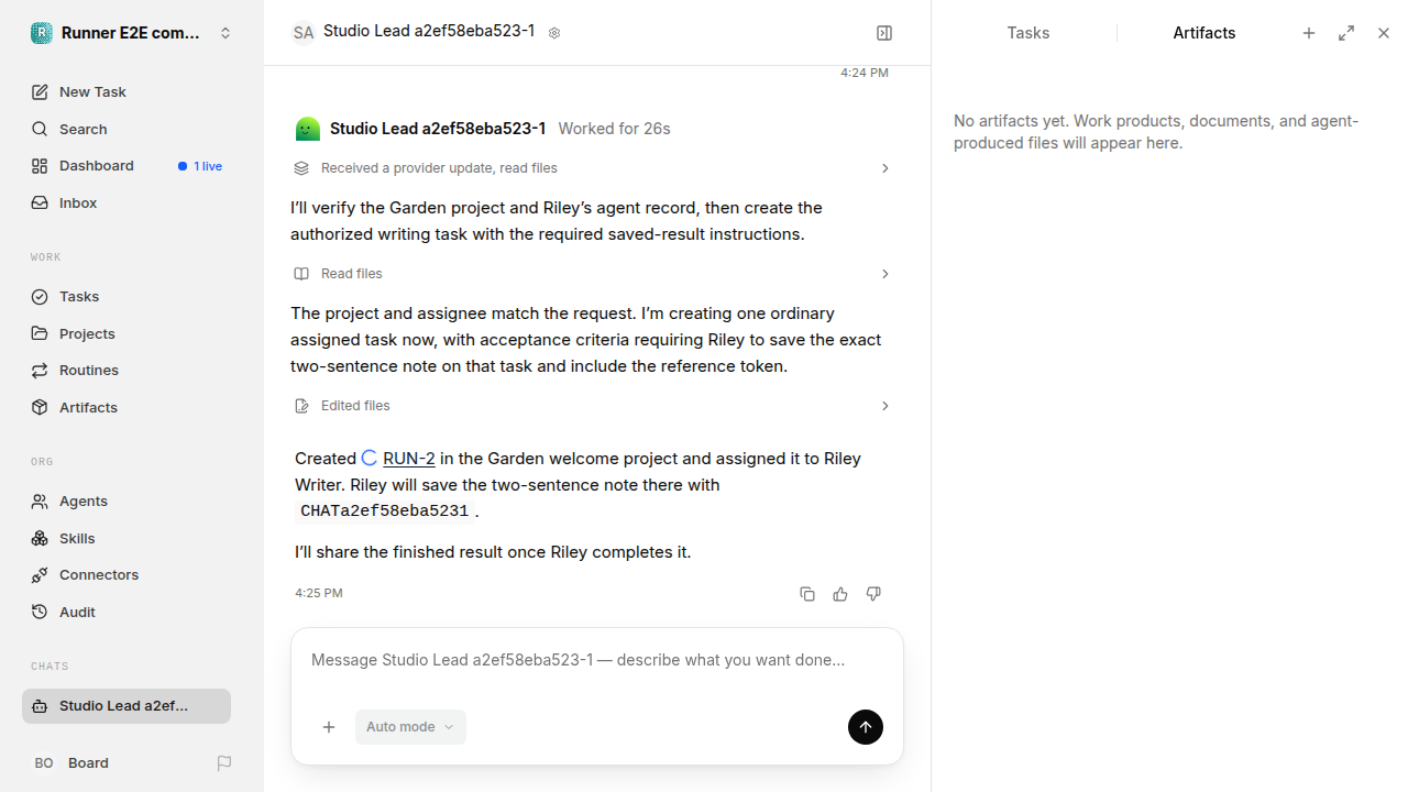 Chat is idle while Riley waits for the brief for completion-updates.runner-codex.local.handoff-completion-restart