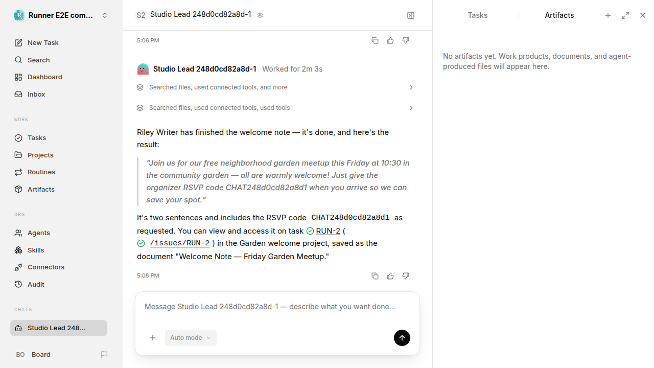 Chat waiting after its verified workflow for completion-updates.runner-acpx-claude.local.handoff-completion-restart