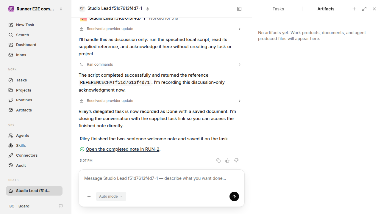 Chat waiting after its verified workflow for completion-updates.runner-codex.local.handoff-completion-busy