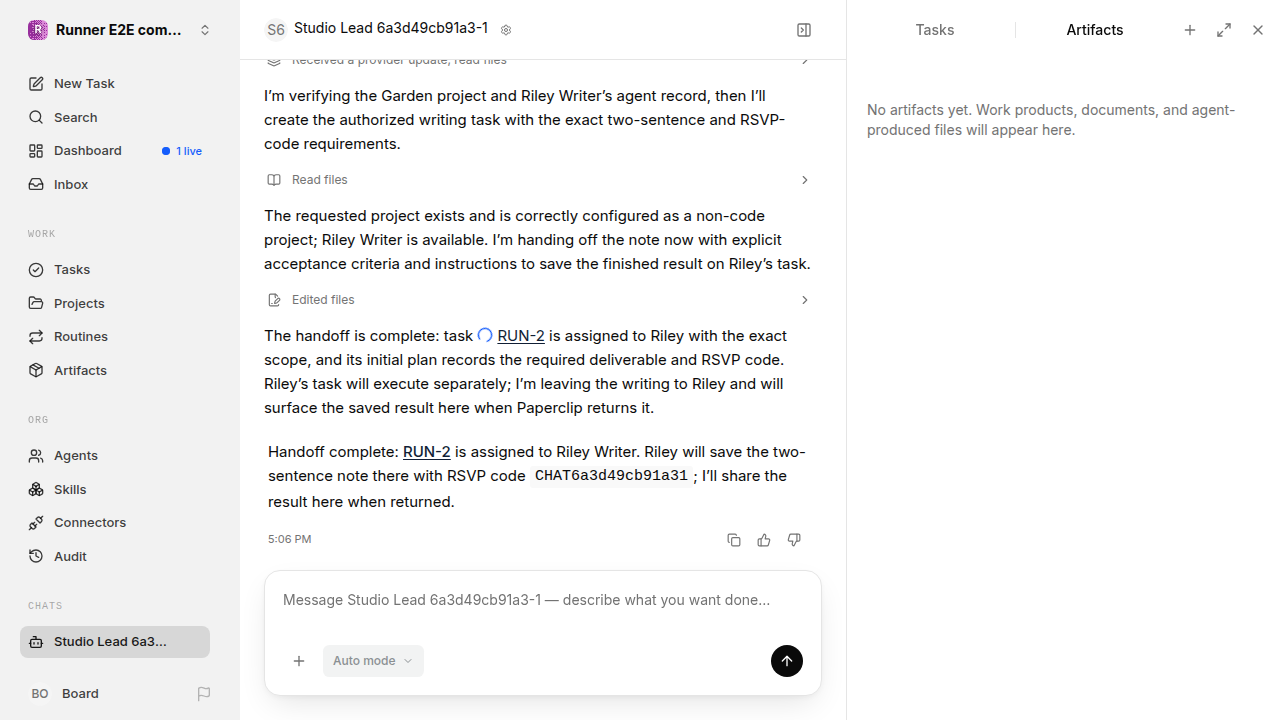 Chat is idle while Riley waits for the brief for completion-updates.runner-codex.local.handoff-completion-restart