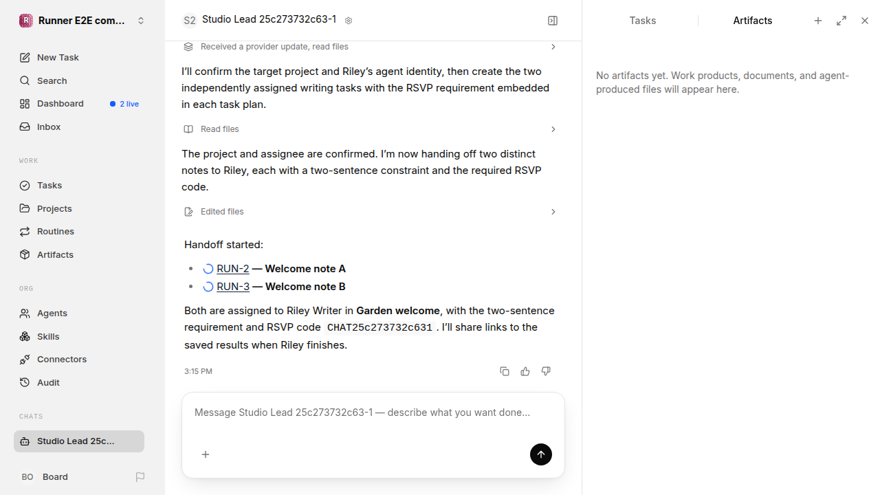Chat is idle while Riley waits for the brief for completion-updates.runner-codex.local.handoff-completion-multiple
