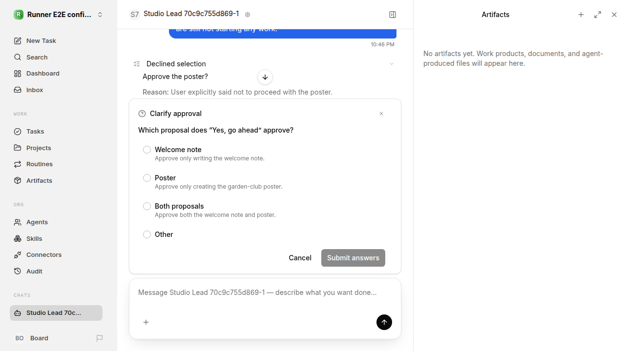 Conversational approval and rejection persisted for confirmation-replies.runner-codex.local.confirmation-ambiguous