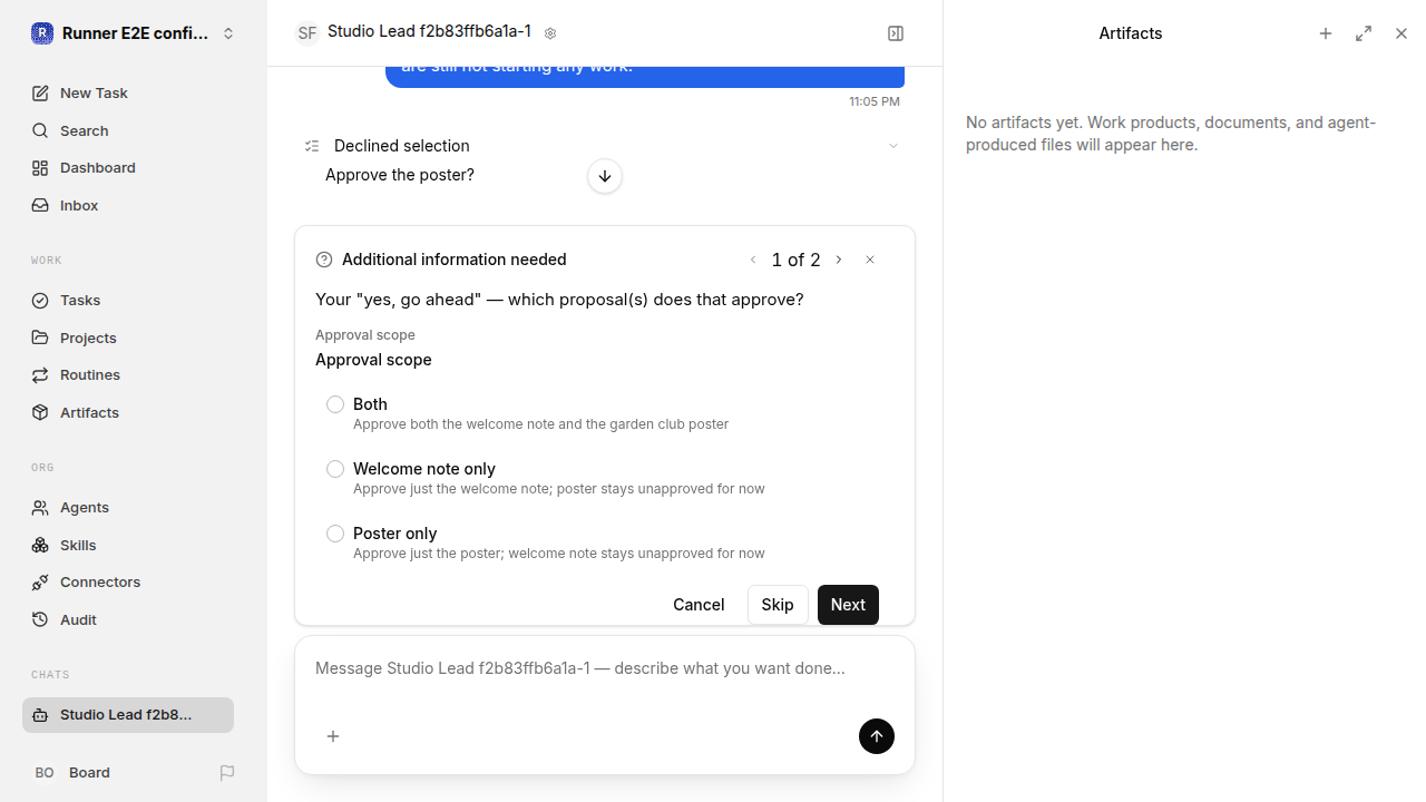 Conversational approval and rejection persisted for confirmation-replies.runner-acpx-claude.local.confirmation-ambiguous