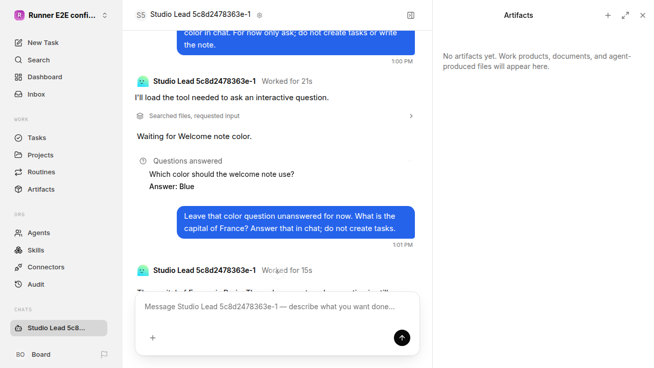 Saved answer and later agent acknowledgement for confirmation-replies.runner-acpx-claude.local.unanswered-question-return