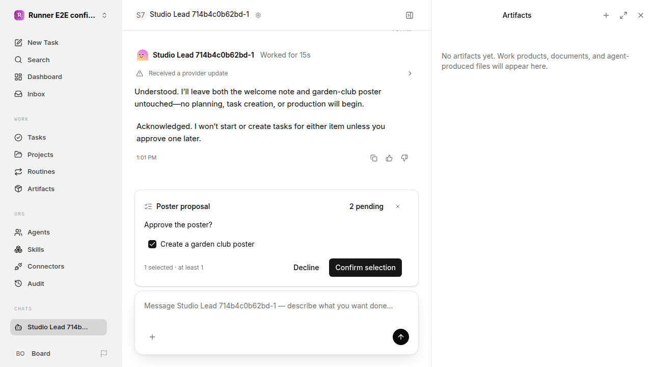 Two independent pending proposals for confirmation-replies.runner-codex.local.confirmation-ambiguous